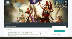 Desktop Screenshot of heroesoforderandchaosforum.com